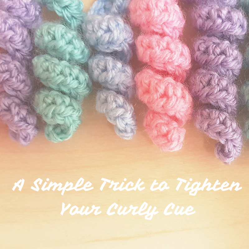 Making a Tight Crochet Curly Tail Also Known as a 'Curly Cue' –  Nearest'n'Dearest